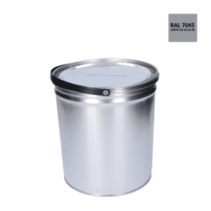 Barva antikorozní polomatná na zinek 5 kg šedá 1