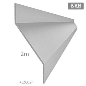 Z-profil lamela 2000mm, pozinkovaný plech
