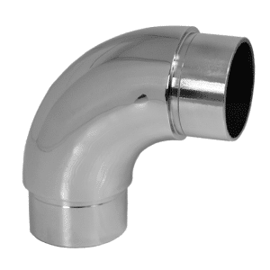 Spojka oblouková 90 ° na trubku ø 42.4mm, leštěná nerez / AISI304