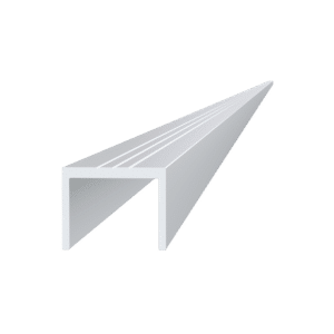 U profil 29x22x6000 mm, přírodní hliník