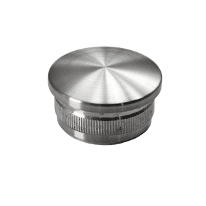Ukončení na trubku ø 33.7mm, broušená nerez K320 / AISI304