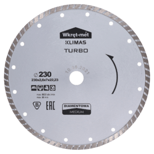 Řezný diamant kotouč Medium ø230x2.6