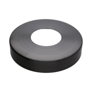 Kryt příruby (ø 105/20 mm) na trubku ø 42,4 mm, barva: PVD černá