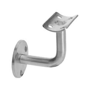 Držiak madla na stenu na trubku ø 42.4mm, brúsená nerez K320 /AISI304
