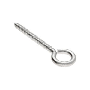 Úchyt do dřeva pro držák lanka, oko ø12mm, nerez AISI304