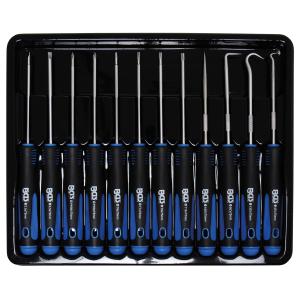 12 dílná sada přesných šroubováků a háků