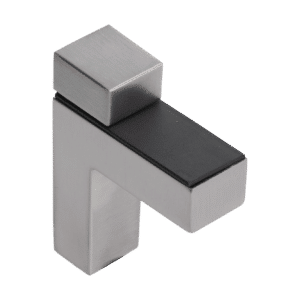 ZAMAK Podpera pre sklenené police (65x82x32.5) pre sklo 3-30mm, materiál: zliatina AL/ZN