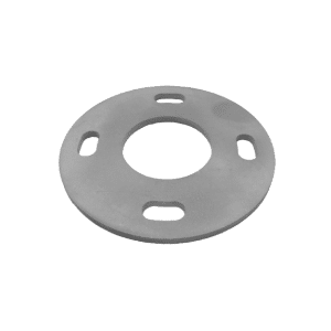 Kotvící plotna (ø80 mm) na trubku ø33,7 mm (otvor ø33,8 mm), bez povrchové úpravy / AISI304