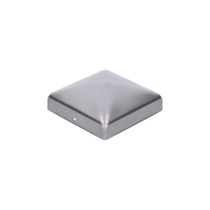 Stříška lisovaná plechová 30 x 30 x 1 mm, černý plech bez povrchové úpravy