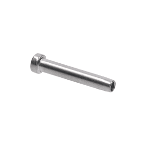 Úchyt pro držák na nerezové lanko, se závitem M5x32 mm, broušená nerez K320 / AISI304