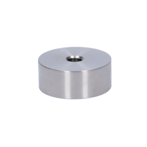 Přechod na vymezení vzdálenosti, ø 50mm /ø 10mm /L: 20mm, broušená nerez K320 /AISI304, bal: 1ks