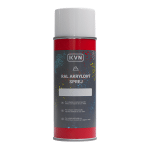 Barva na zinek černá-polomatná sprej 400ml