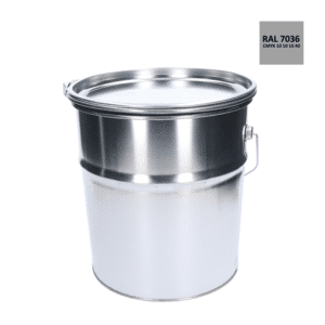 Barva antikorozní polomatná na zinek 10 kg - platinová šedá