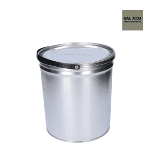 Barva antikorozní polomatná na zinek 5kg mechově-šedá