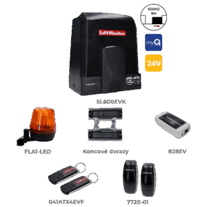 LiftMaster SL600EVK-03 s myQ rozhraním 828EV