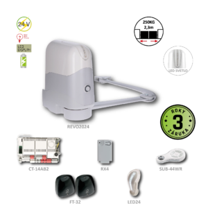 REVOKIT pro jednokřídlovou bránu do 2,3m/křídlo