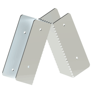 Spojka na hranol 100 x 100 mm, pozinkovaná ocel