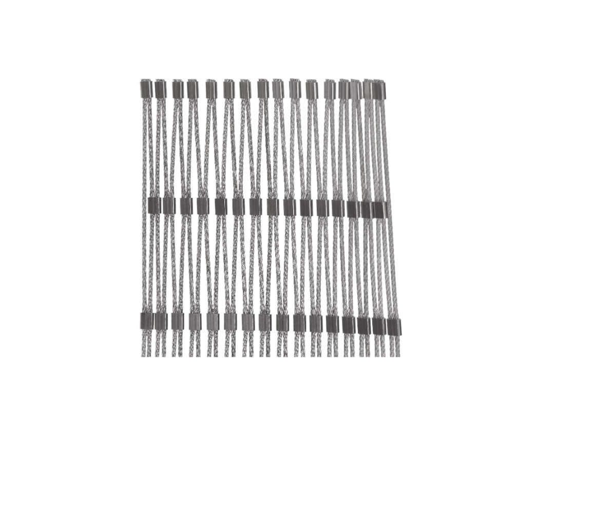 Lanková sieť, 0,8 x 5 m, oko 60 x 104 mm, ø 2 mm, AISI 316 - Obrázek 2