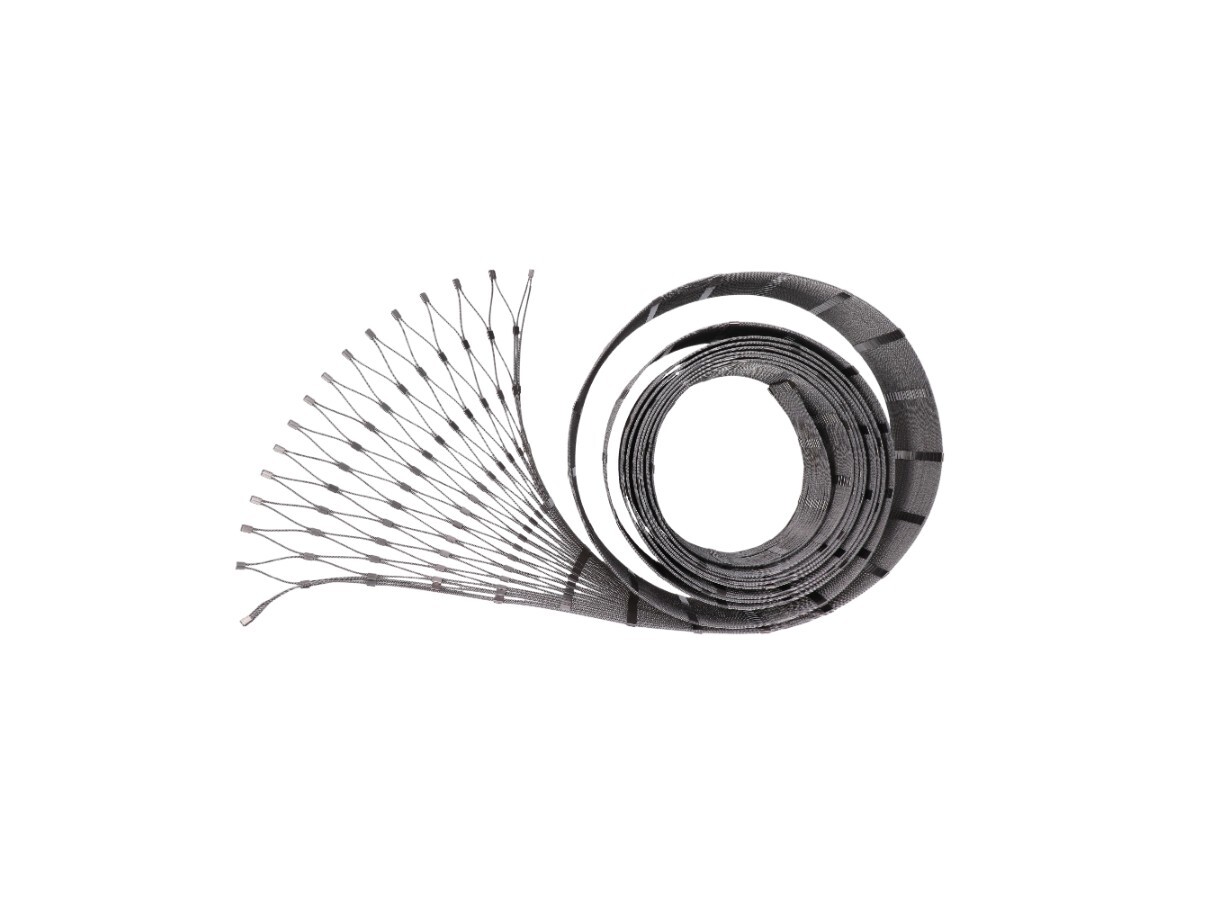 Lanková sieť, 0,8 x 5 m, oko 60 x 104 mm, ø 2 mm, AISI 316 - Obrázek 3