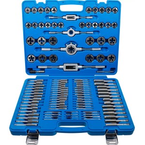 Závitníky a závitové očká M2 ÷ M18 BGS 1900 (Sada 110 dielov)