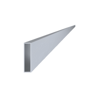 Al jekl 40 x 20 x 1,1 x 6000 mm, bez povrchové úpravy