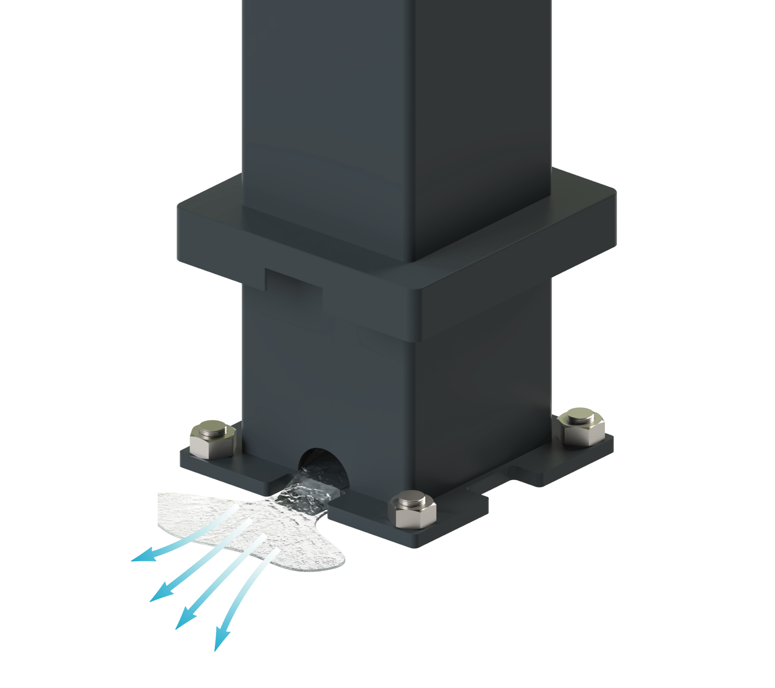 Bioklimatická pergola, hliníková 3 x 6 m, montovaná na stěnu - Obrázek 5