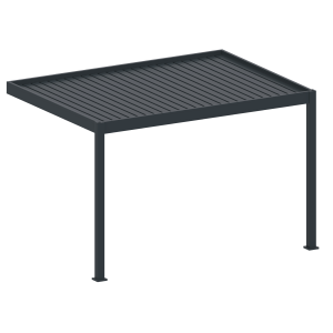 Hliníková bioklimatická pergola, 3 x 4 m