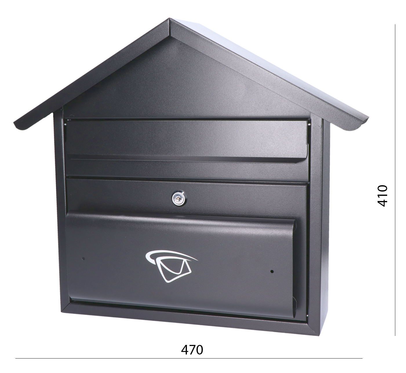DOPRODEJ! Poštovní schránka H 480 x L 410 x W 110 mm