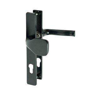 Klika s pevnou koulí, rozteč 90 mm, RAL 9005