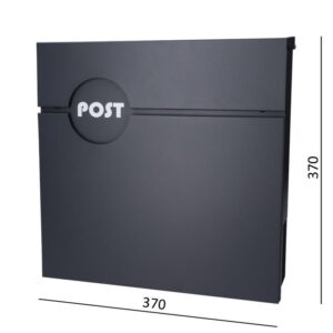 Schránka poštová, max A4, farba: RAL 7016