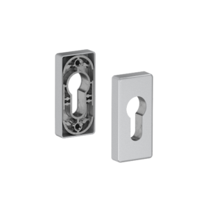 Hliníková rozeta pro cylindrickou vložku, stříbrná