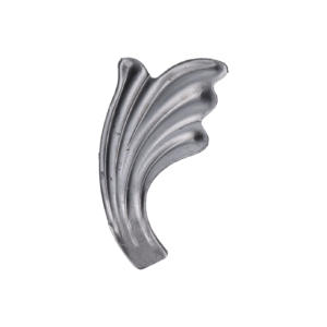 List 100 x 50 mm, plech 2 mm, pravý