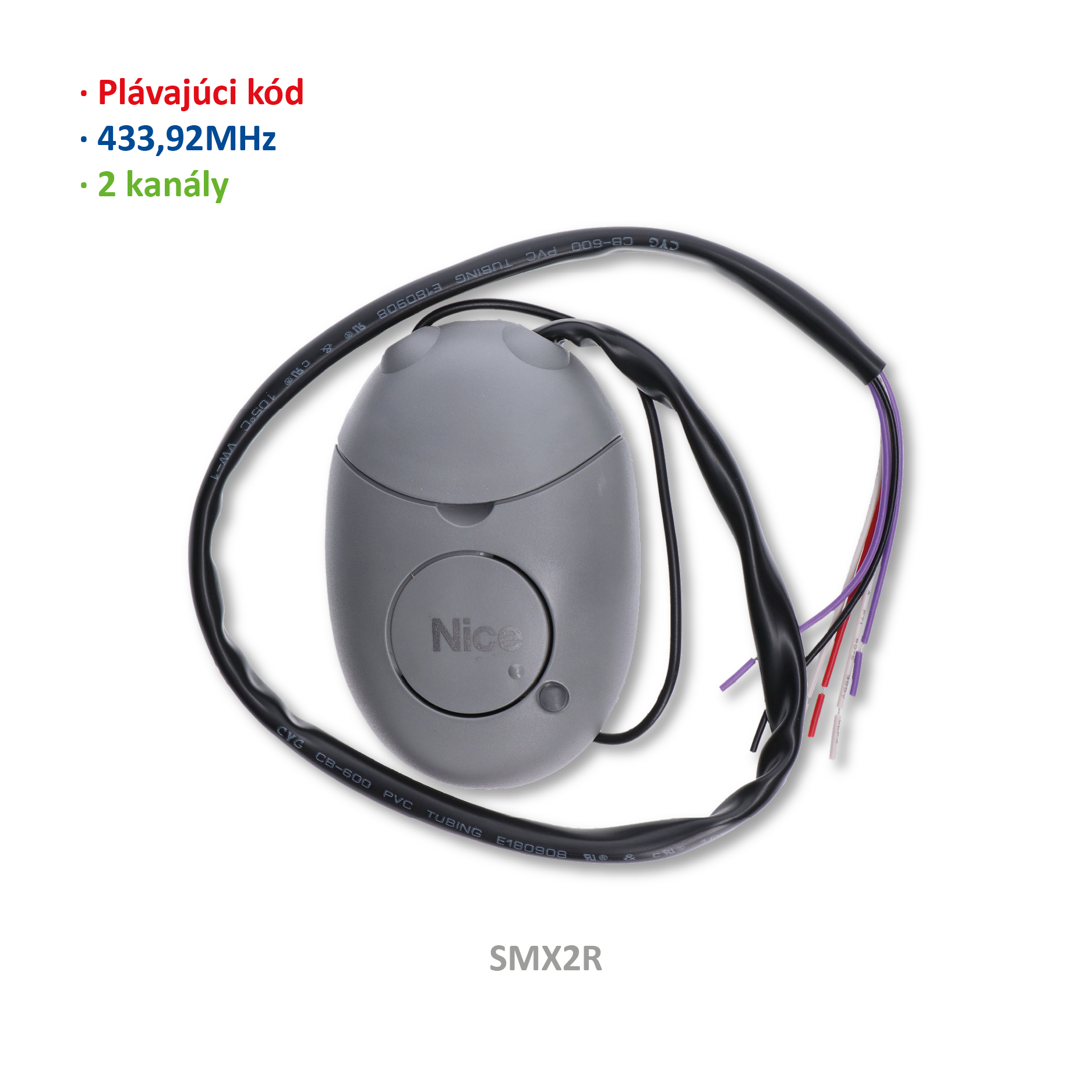 Výroba ukončena, nahrazeno např. N OX2 - Přijímač externí 2 kanálový, univerzální pro FLOR