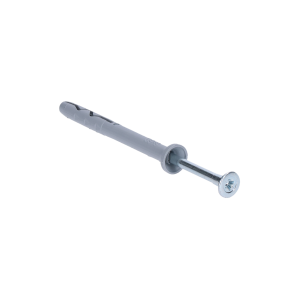 Hmoždinka natĺkacia 8x50 se zápustným  límcem a vrutem 4.9x50 se zápustní hlavou