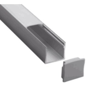 Profil L = 1250 mm, lepicí páska pro LED madlo