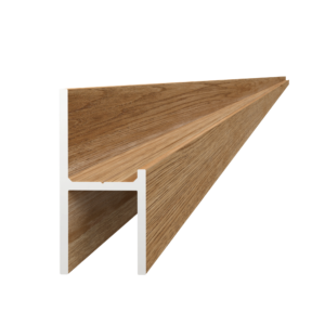 UT profil 20,5 x 44 x 6000 mm, hliník struktura BUK