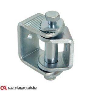 Combi Arialdo Navařovací pant M10x85mm, otevíratelný 90°, nastavitelný 1D, pozinkovaný