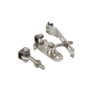 LOCINOX® EXCENTRO set Navařovacích pantů M16, otevíratelné 180° do svahu, nastavitelné 3D, pozink