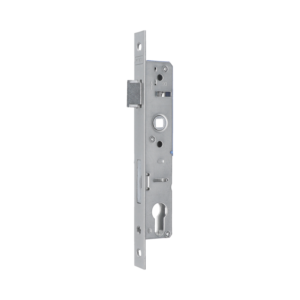 Zámek vložkový, hloubka 35 mm, rozteč 90 mm, oboustranný, poniklovaná přední lišta