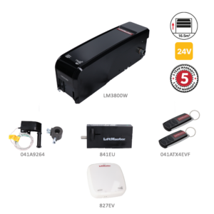 Sada pohonu pro sekční garážová vrata 16,5 m²/130 kg