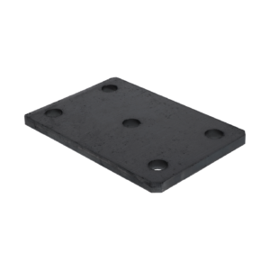 Plotna 100x150x8mm s otvormi 13mm, bez povrchový úpravy
