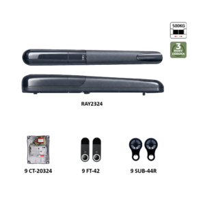 900KRAY2324KSD RAYKIT pro dvoukřídlovou bránu do 3 m/křídlo