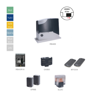 RB400BDKCE sada pro posuvnou bránu do 4,5 m/400 kg