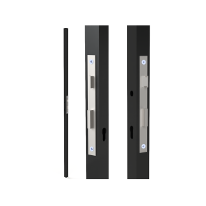 Profil 40x40x2mm H-2000mm se zámkem ZM90/40H, levý