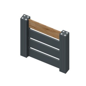 Vzorek AL výplně plotu