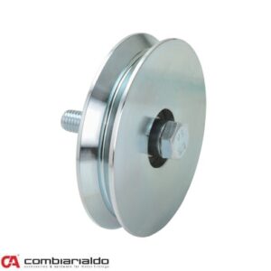 Kladka se šroubem jednoložisková Combi Arialdo, V profil, nosnost 100 kg