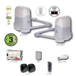REVOKIT pro dvoukřídlovou bránu do 2.3m/křídlo