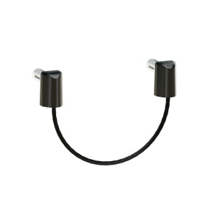 Nerezové bezpečnostní lano pro křídlové brány, do 500 kg, L - 220 mm