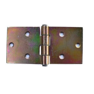 Závěs pásový 100 x 50 mm, žlutý zinek