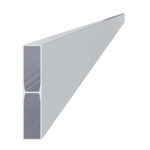 Al jokel 100 x 20 x 1,2 x 6000 mm, bez povrchové úpravy